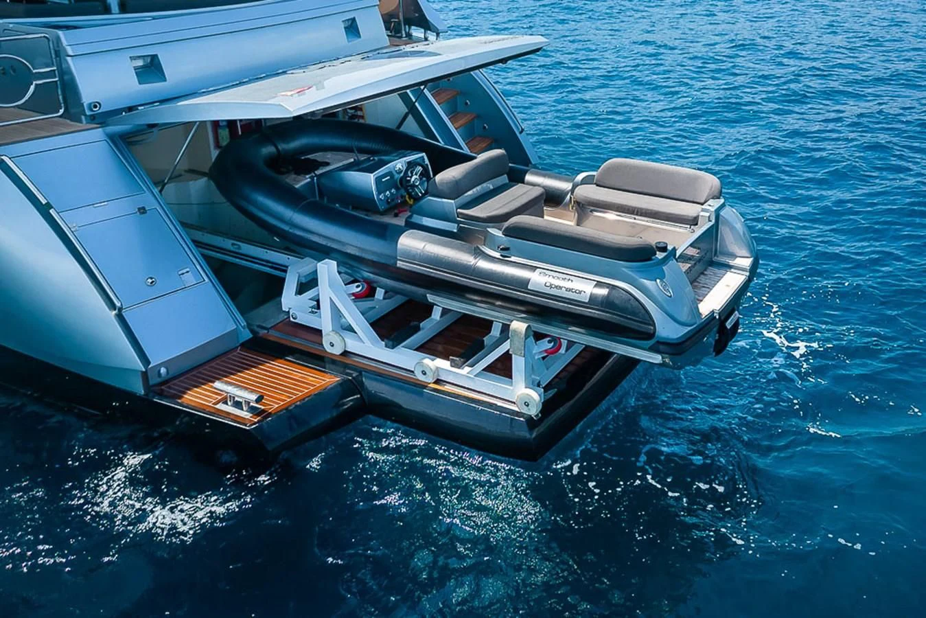 a boat on the water aboard SMOOTH OPERATOR Yacht for Sale