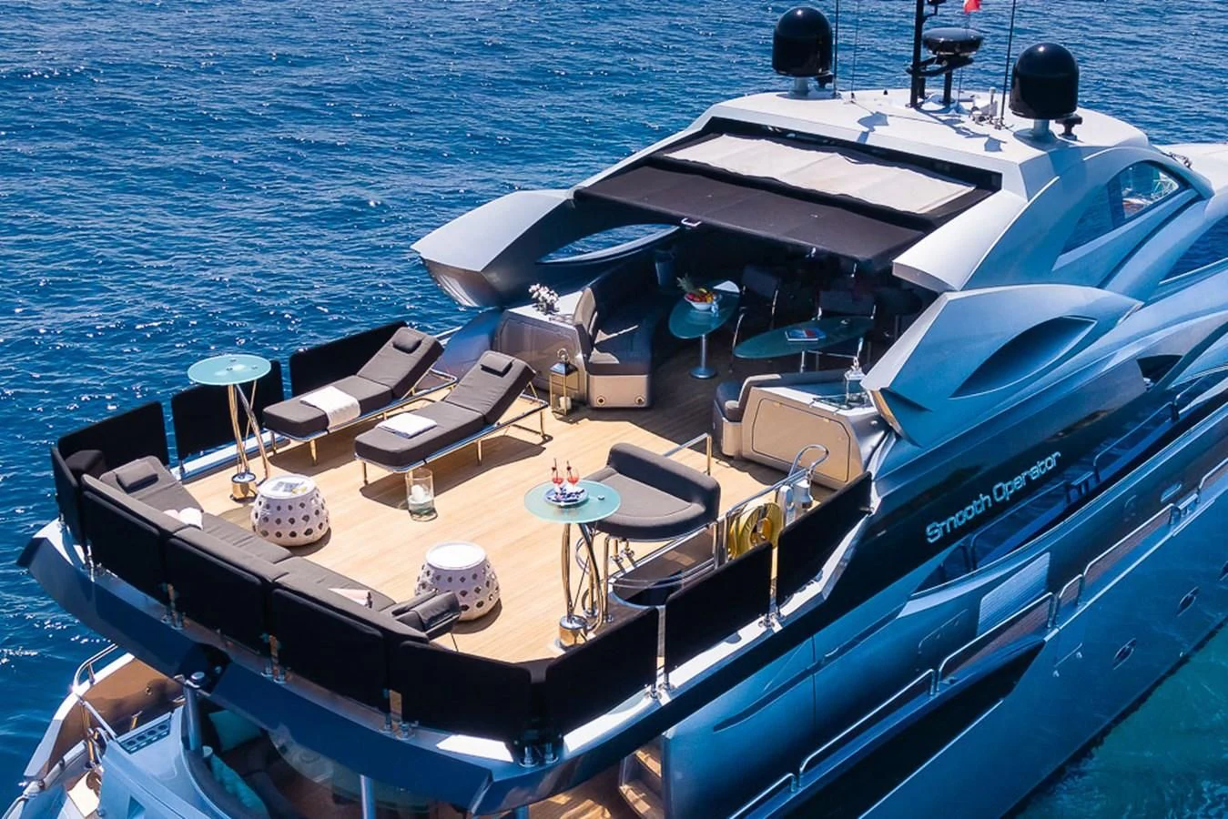 a boat on the water aboard SMOOTH OPERATOR Yacht for Sale