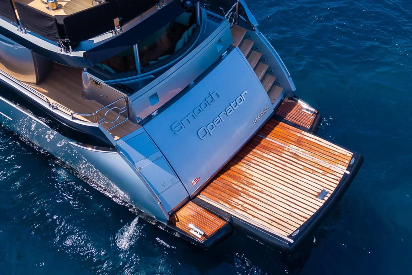 a boat on the water aboard SMOOTH OPERATOR Yacht for Sale