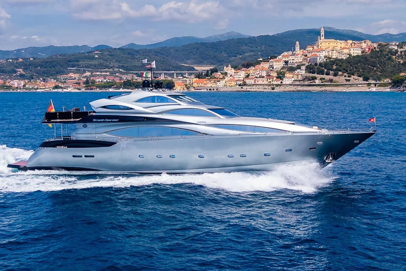 a boat on the water aboard SMOOTH OPERATOR Yacht for Sale