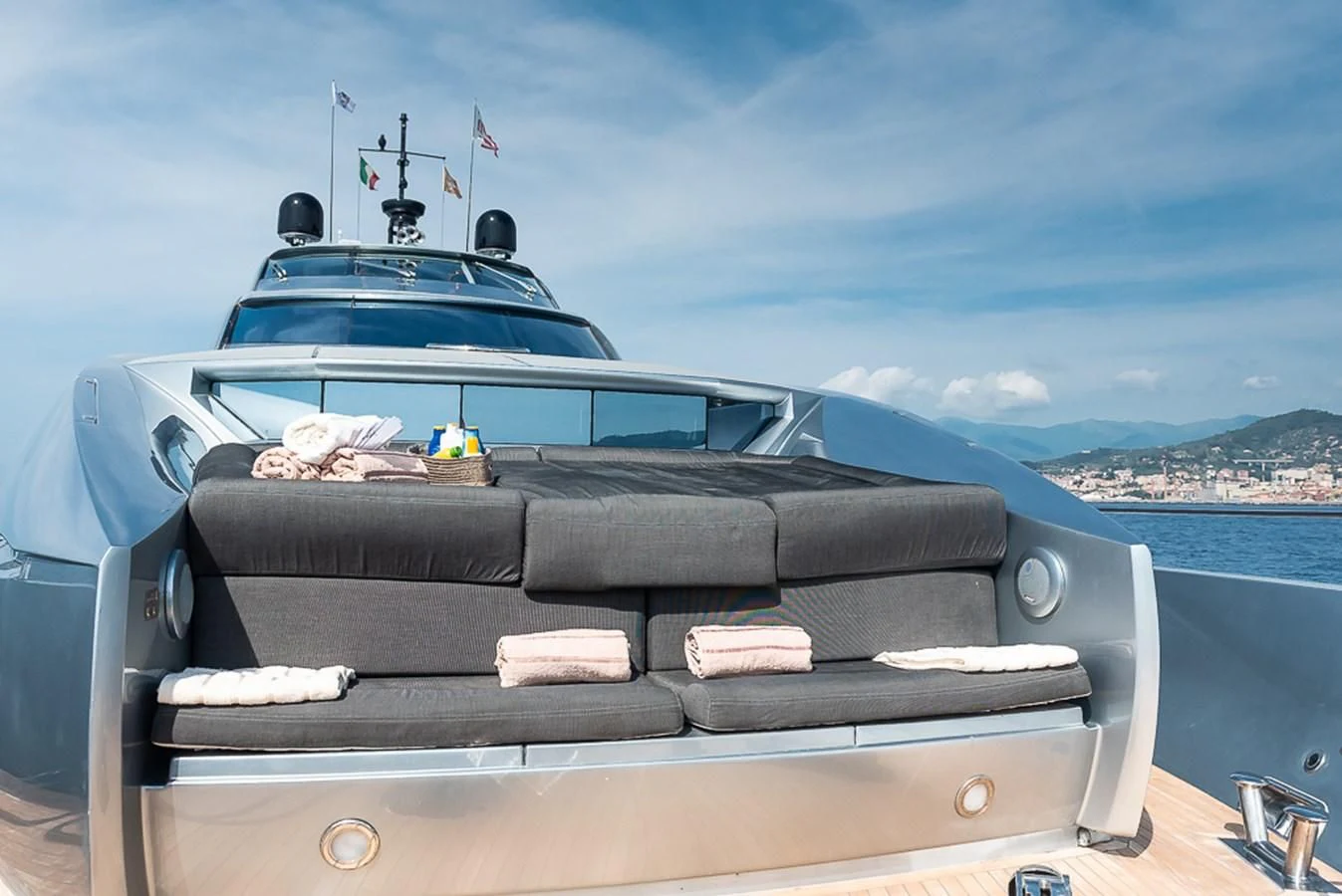 a boat on the water aboard SMOOTH OPERATOR Yacht for Sale