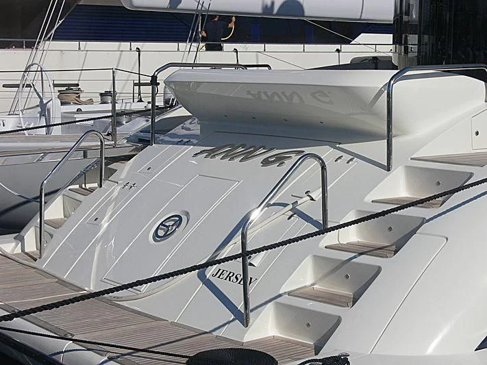 diagram, engineering drawing aboard ANN G Yacht for Sale