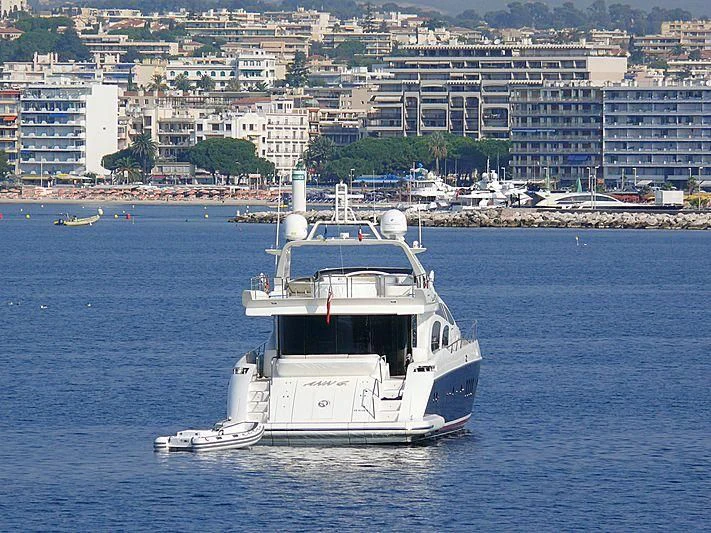 a boat in the water aboard ANN G Yacht for Sale