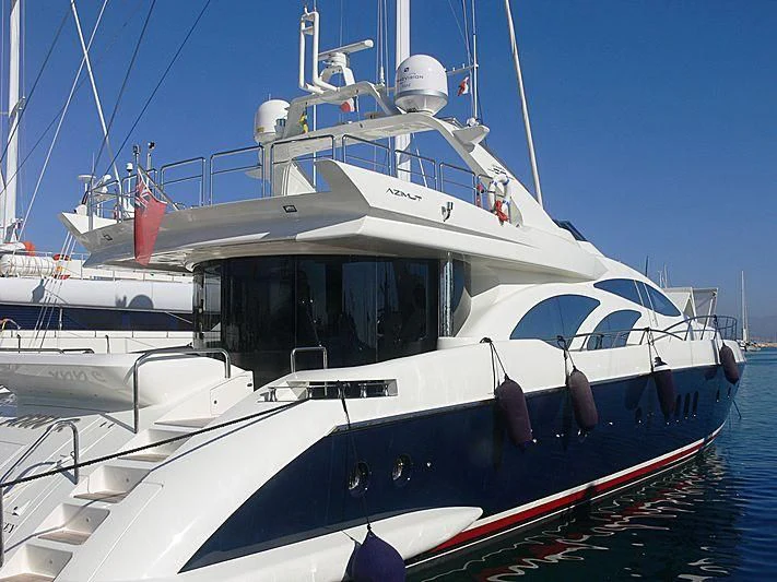 a boat on the water aboard ANN G Yacht for Sale