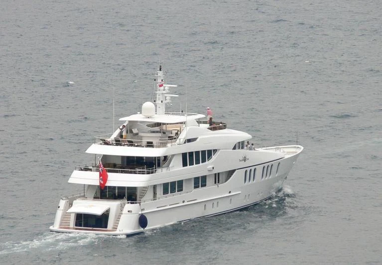 a boat in the water aboard COCO Yacht for Sale