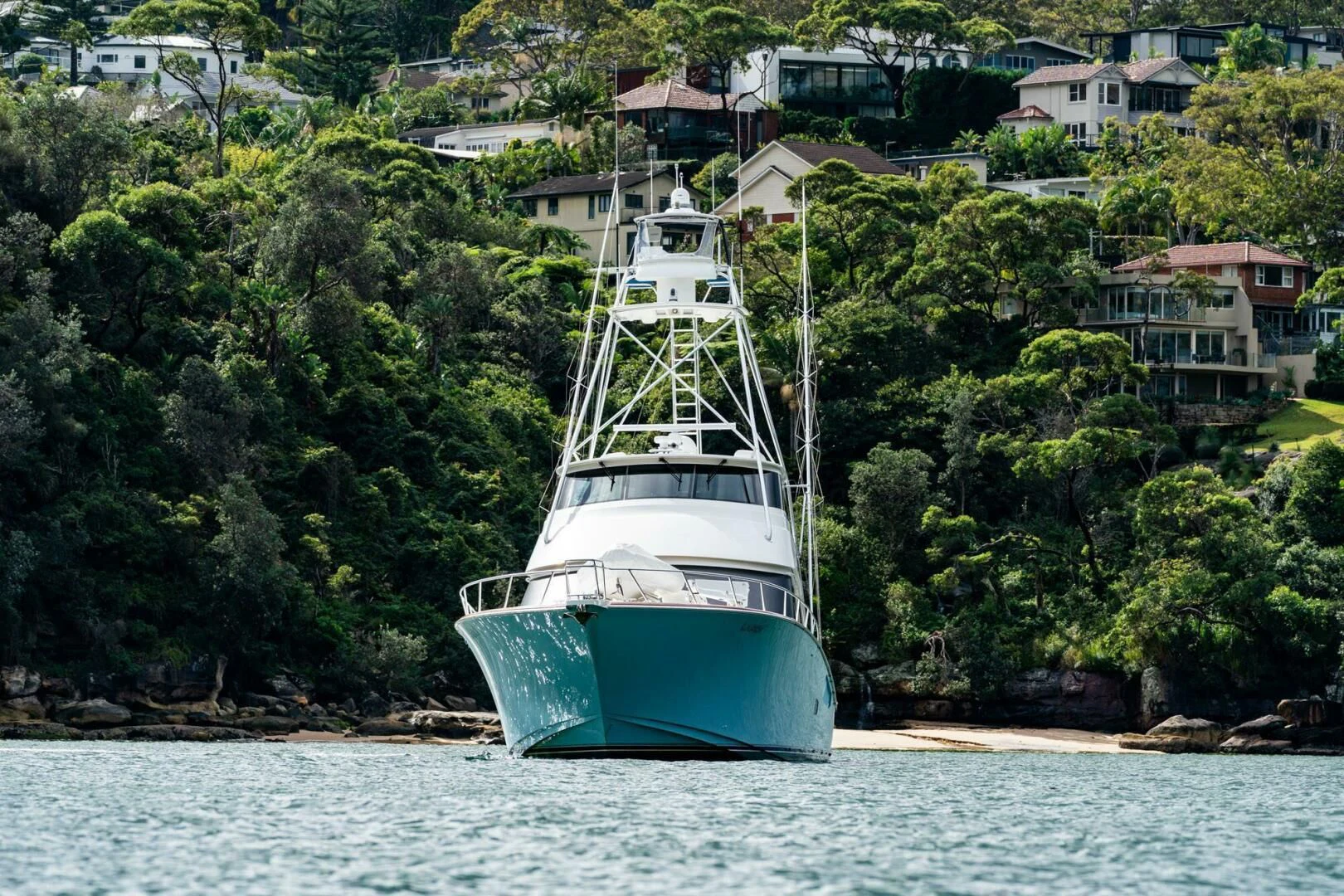 a boat on the water aboard LITTLE AUDREY Yacht for Sale