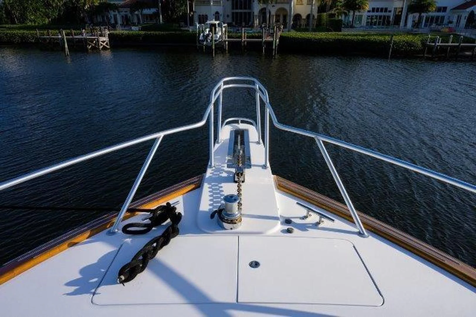 a boat on the water aboard LITTLE AUDREY Yacht for Sale