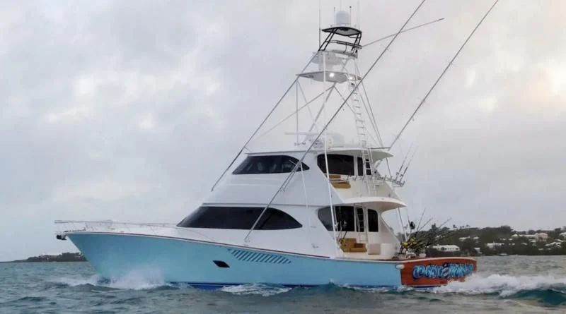 a boat on the water aboard LITTLE AUDREY Yacht for Sale