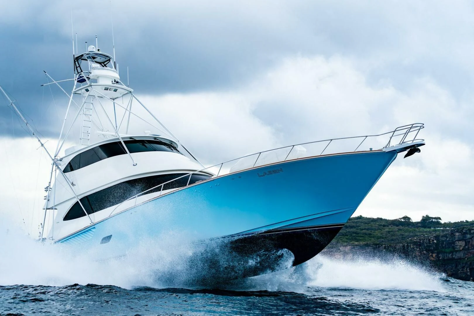 a boat on the water aboard LITTLE AUDREY Yacht for Sale