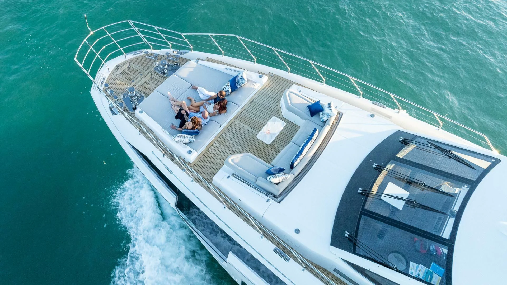 a boat on the water aboard CAPTAIN MORGAN II Yacht for Sale