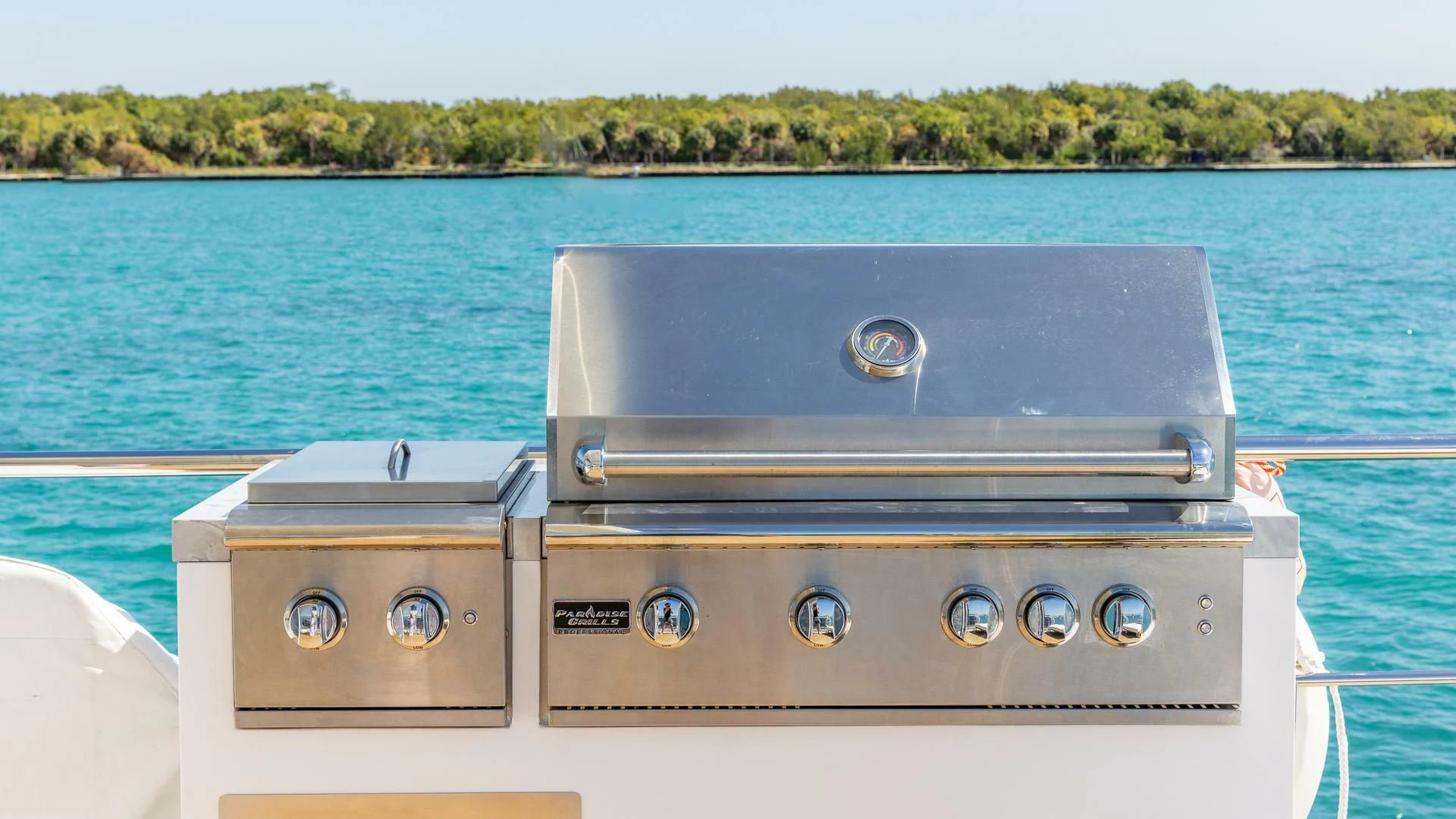 a boat on the water aboard CAPTAIN MORGAN II Yacht for Sale