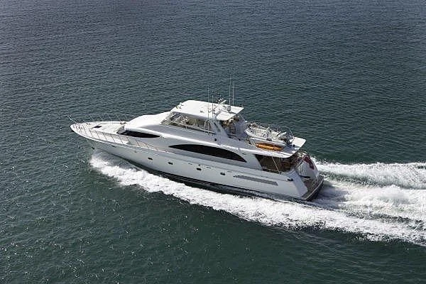 a boat on the water aboard SELF MADE Yacht for Sale