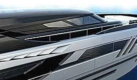 a close-up of a car aboard NERTILA Yacht for Sale