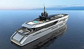 a ship on the water aboard NERTILA Yacht for Sale