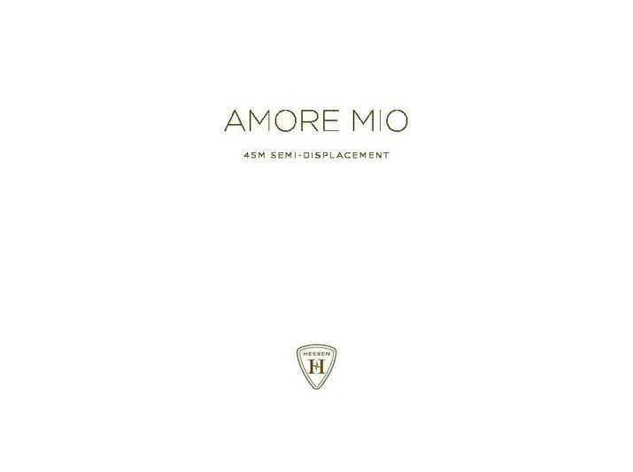 graphical user interface aboard AMORE MIO Yacht for Sale