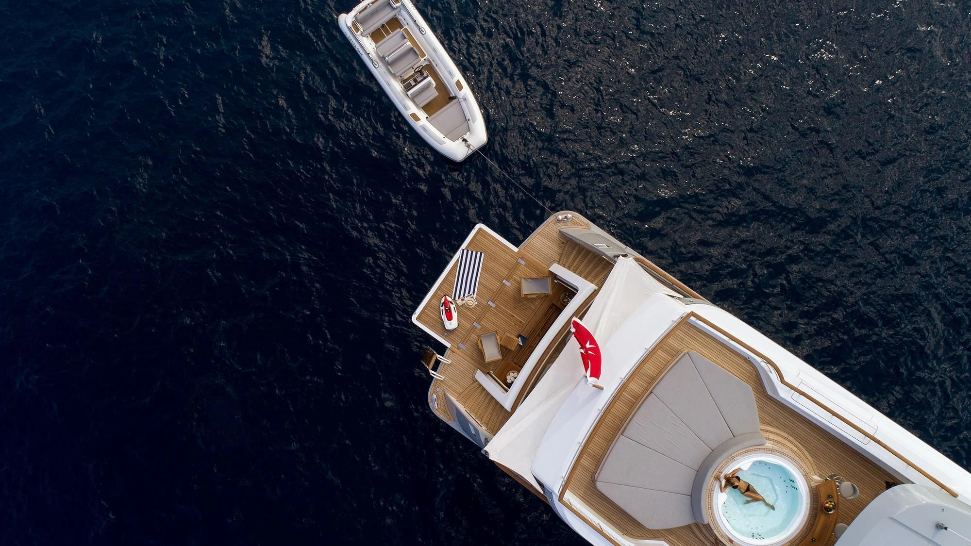 a boat on the water aboard JOSEPHINE I Yacht for Sale