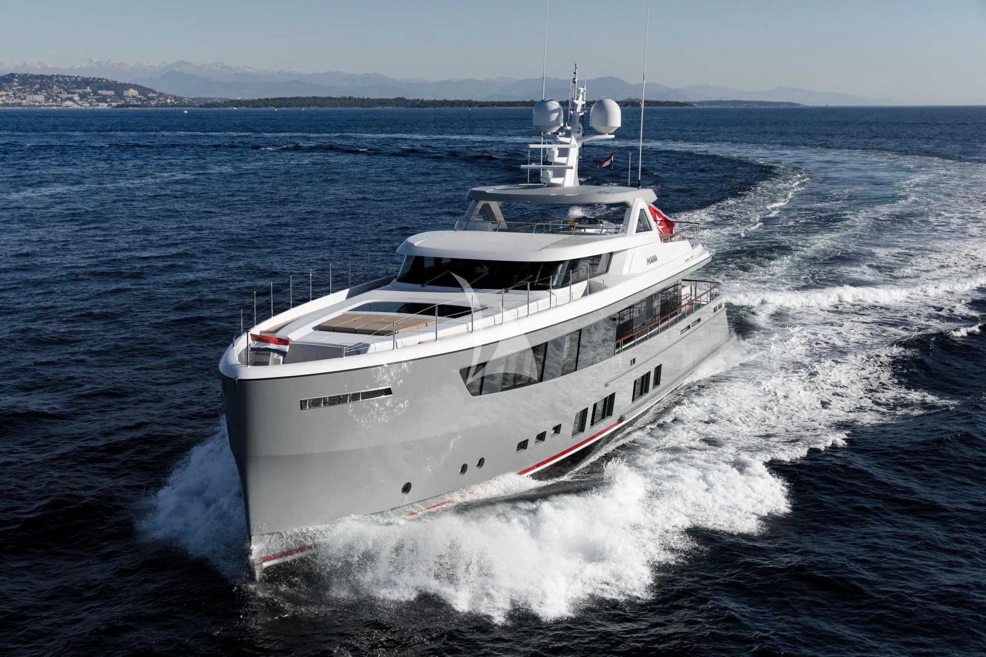 a boat on the water aboard JOSEPHINE I Yacht for Sale