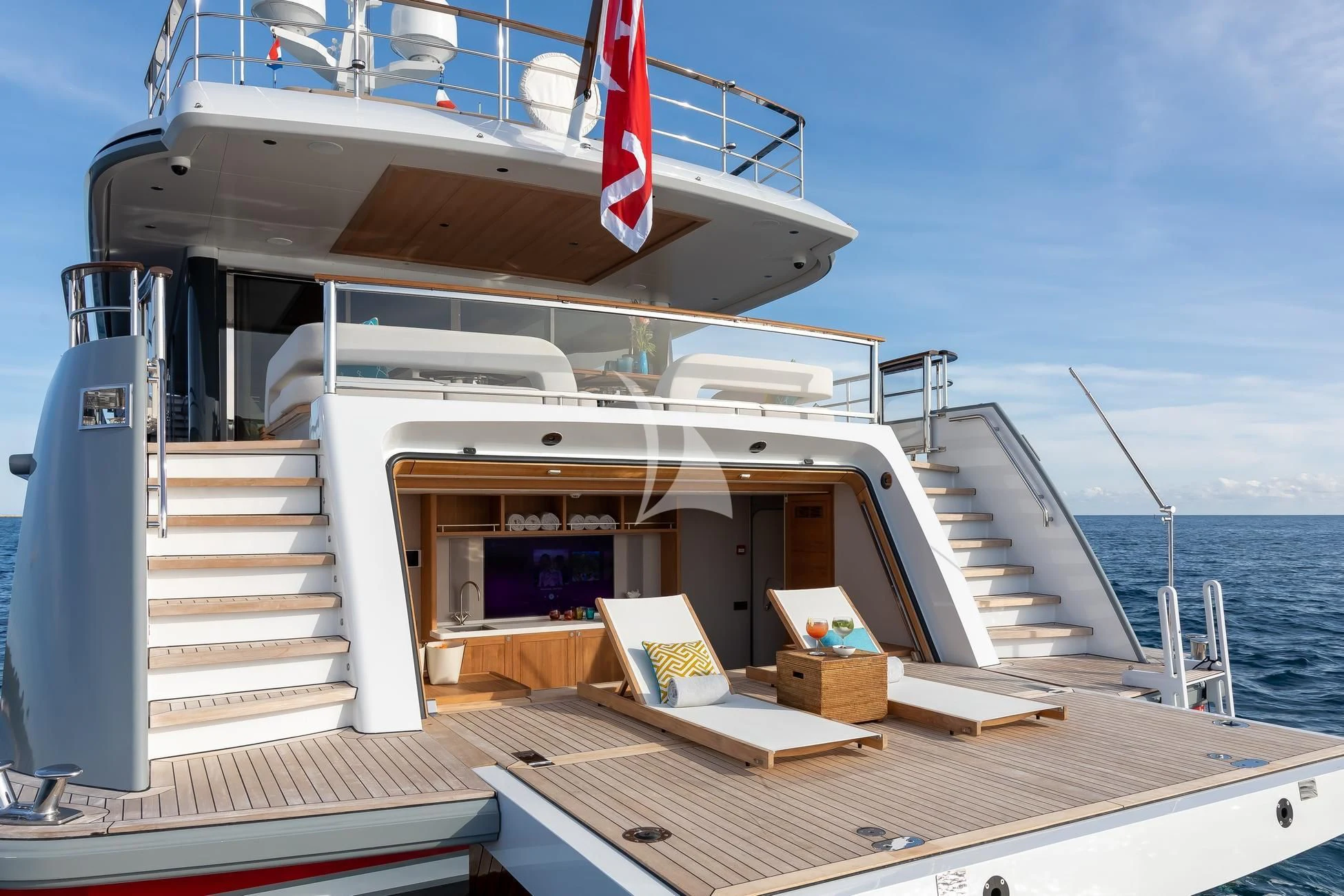 a boat on the water aboard JOSEPHINE I Yacht for Sale