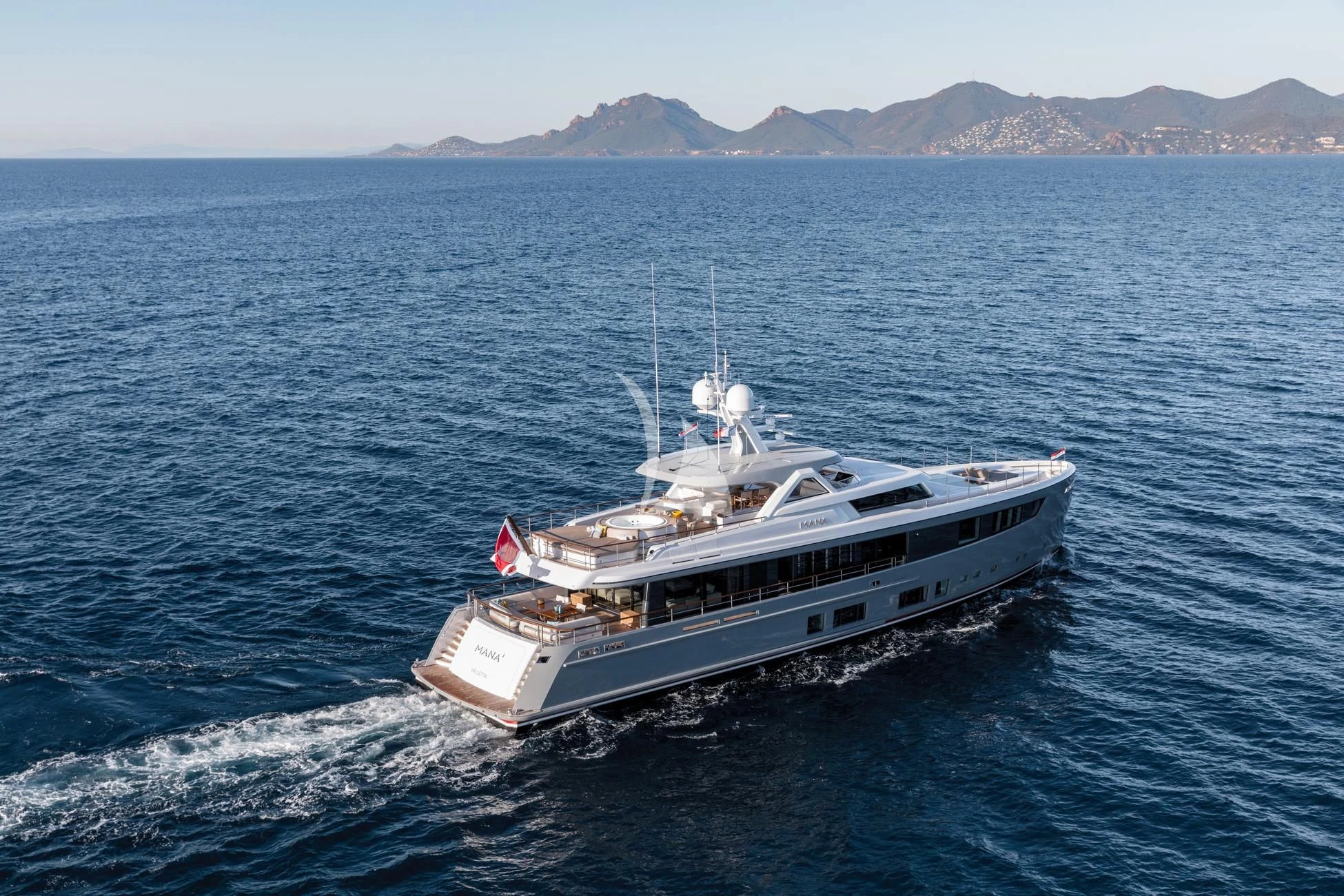 a boat on the water aboard JOSEPHINE I Yacht for Sale