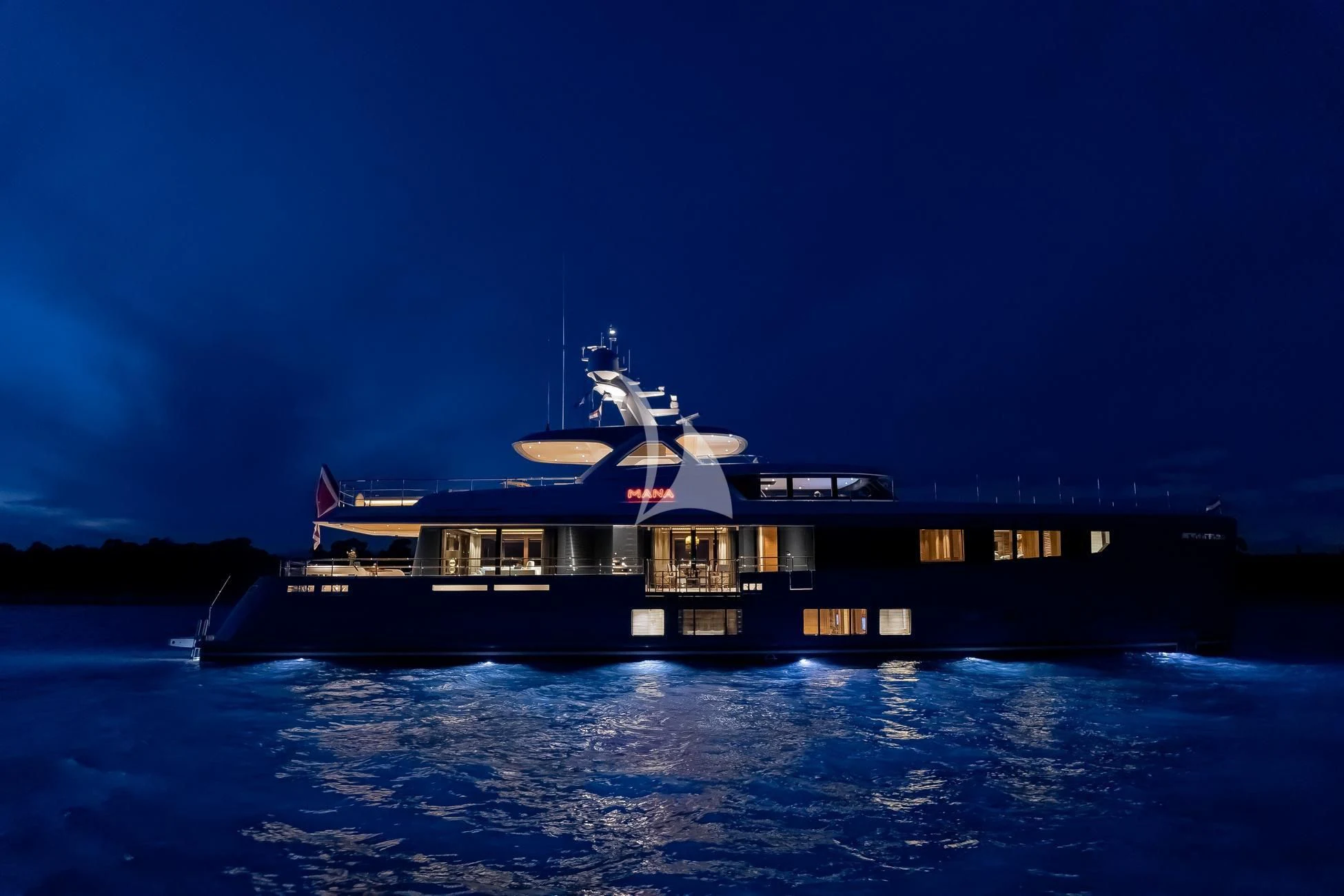 a boat on the water aboard JOSEPHINE I Yacht for Sale
