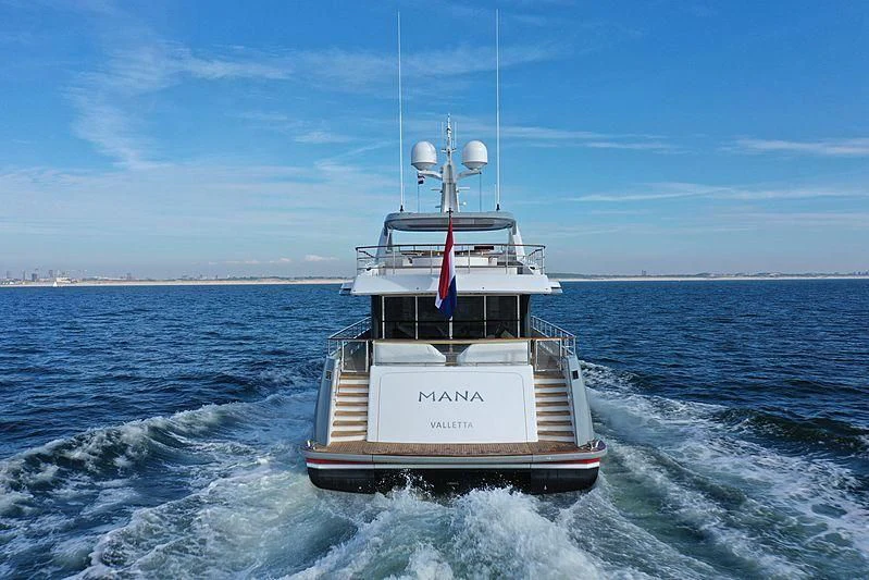 a boat on the water aboard JOSEPHINE I Yacht for Sale