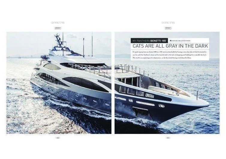 a boat on the water aboard PANTHERA Yacht for Sale