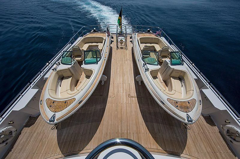 a boat on the water aboard GRACE Yacht for Sale