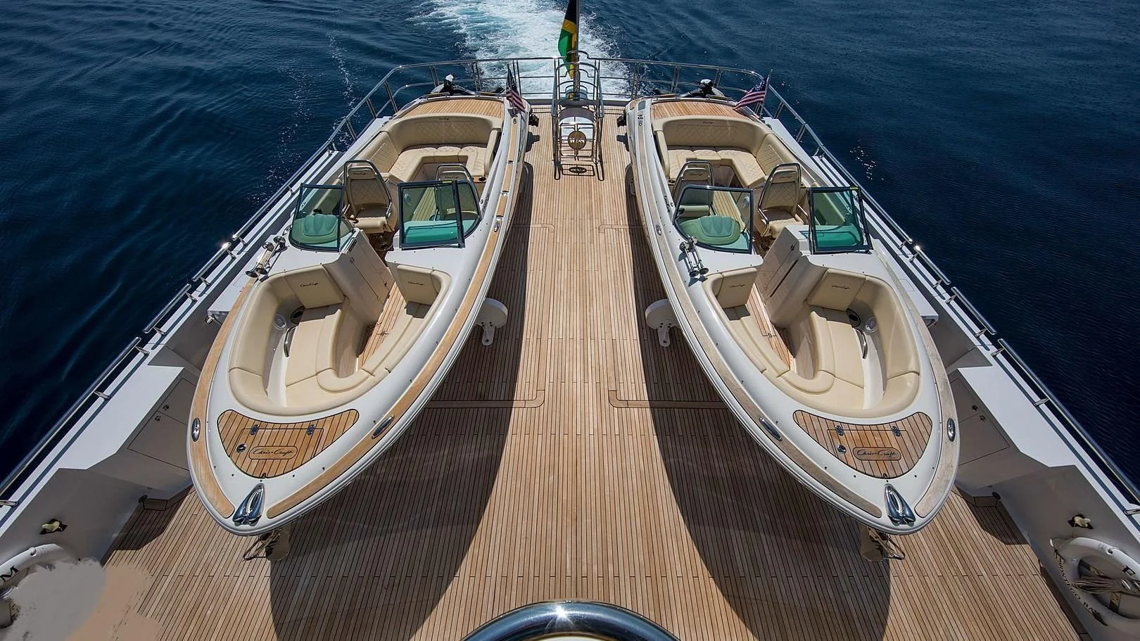 a boat on the water aboard GRACE Yacht for Sale