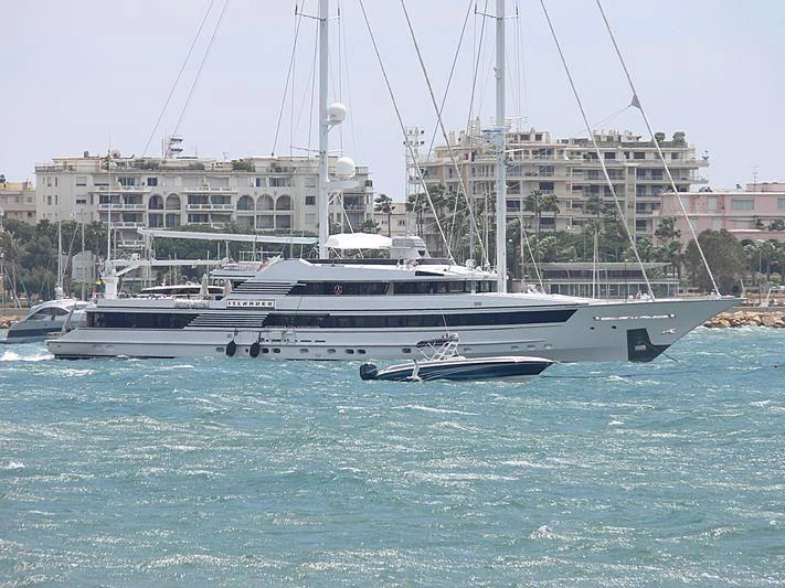 a couple of boats in the water aboard GRACE Yacht for Sale