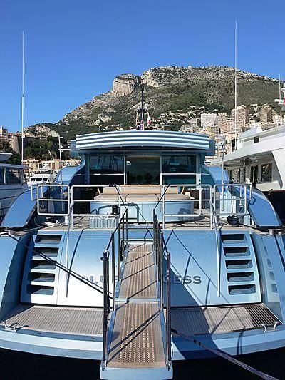 a group of boats docked aboard BLUE PRINCESS STAR Yacht for Sale
