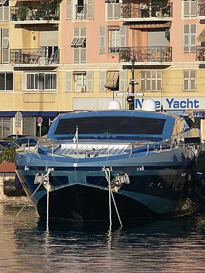 a boat on the water aboard BLUE PRINCESS STAR Yacht for Sale