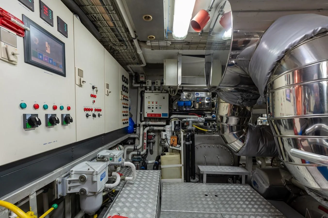 inside of a space ship aboard BLUE PRINCESS STAR Yacht for Sale