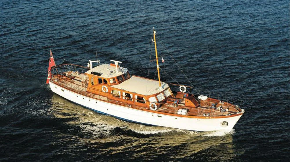 a boat on the water aboard SILVER CAVALIER Yacht for Sale