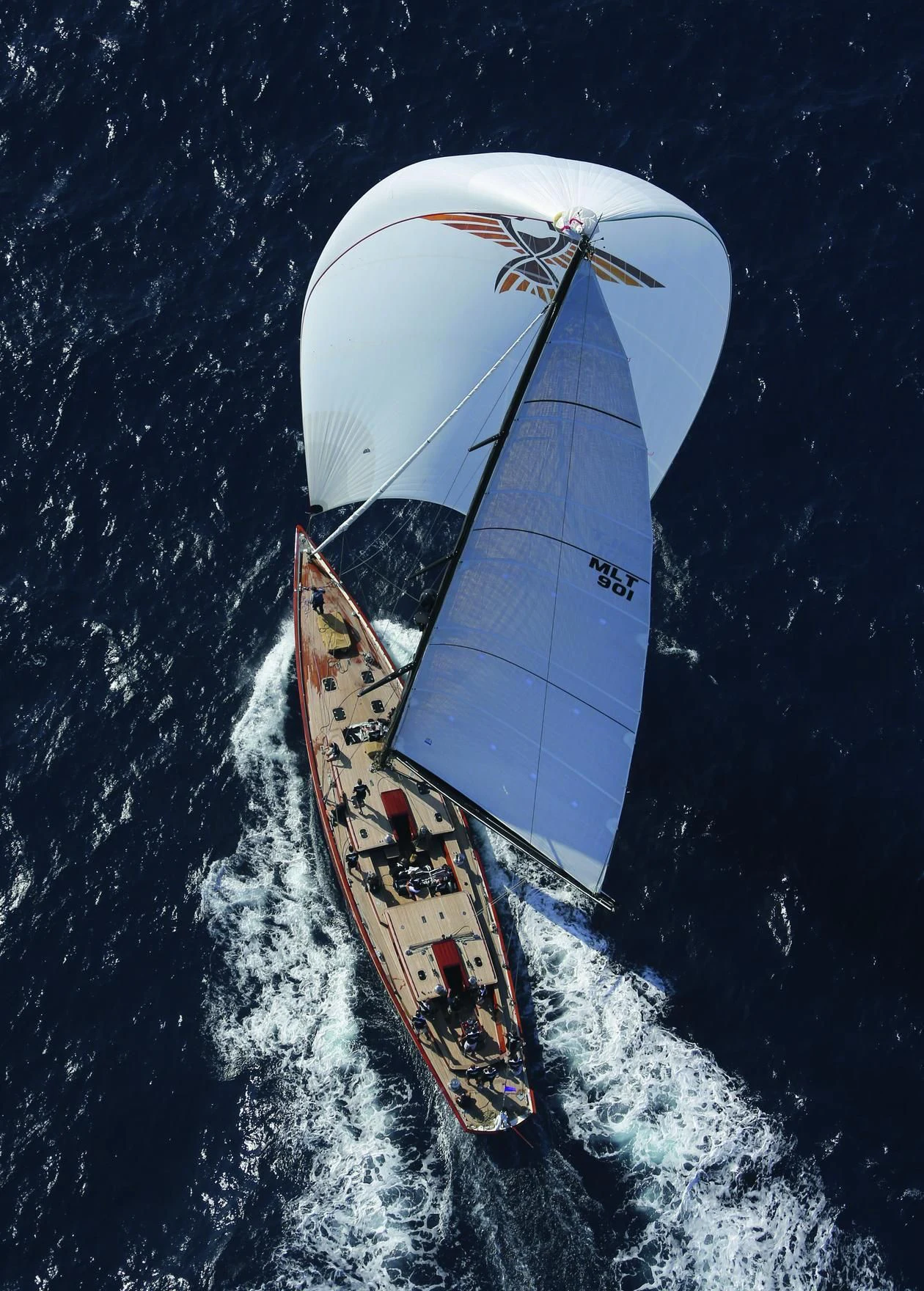 a space shuttle in space aboard TEMPUS FUGIT Yacht for Sale
