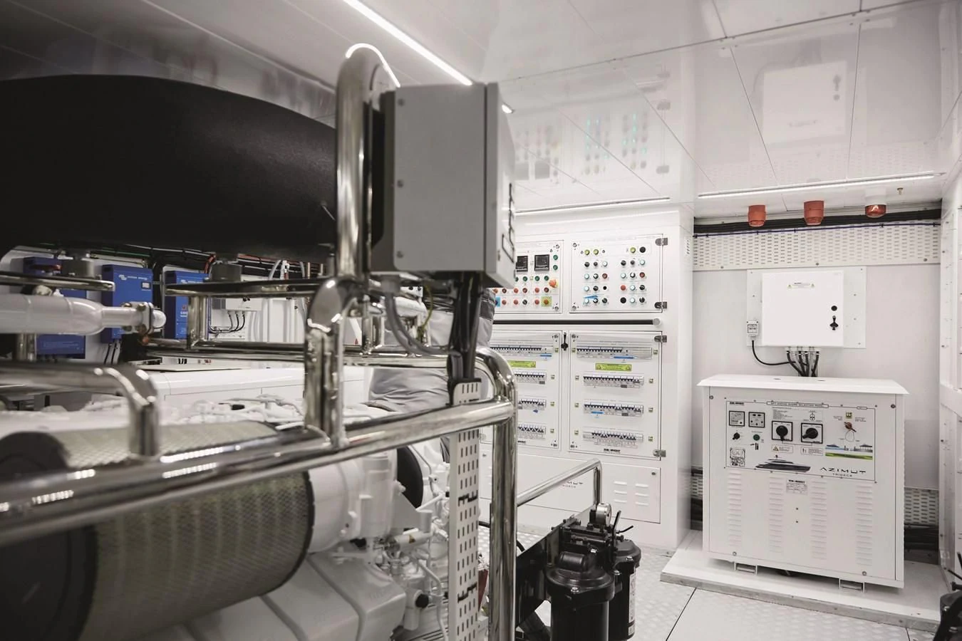 a close-up of a laboratory aboard R.DARENBEN Yacht for Sale