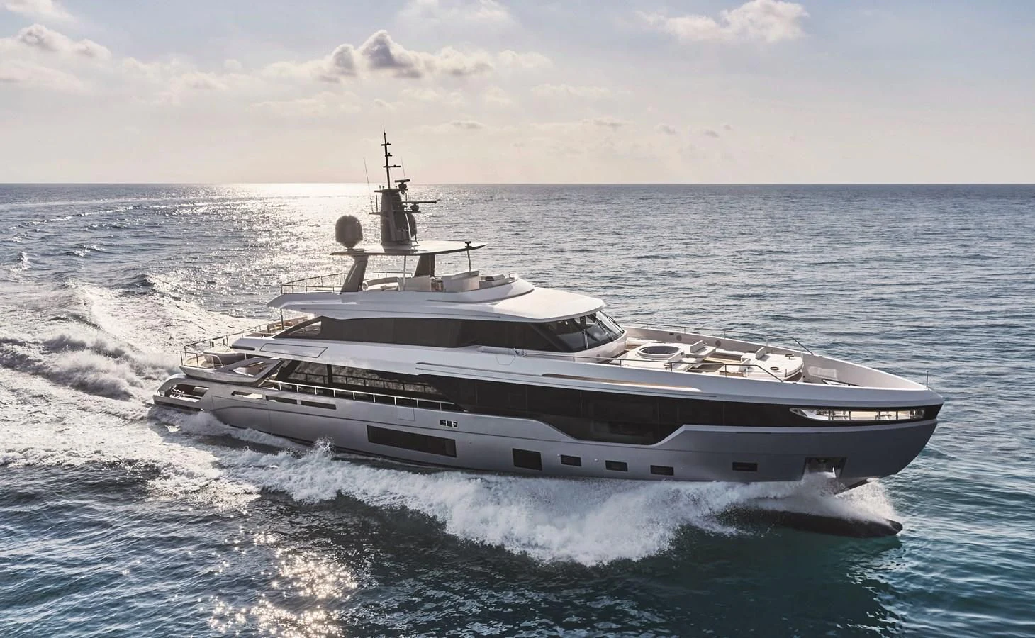 a boat on the water aboard R.DARENBEN Yacht for Sale