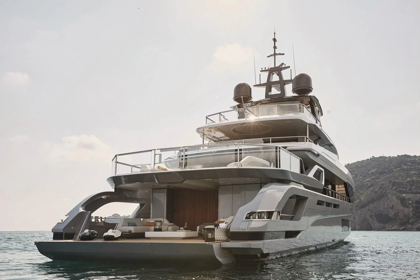 a boat on the water aboard R.DARENBEN Yacht for Sale