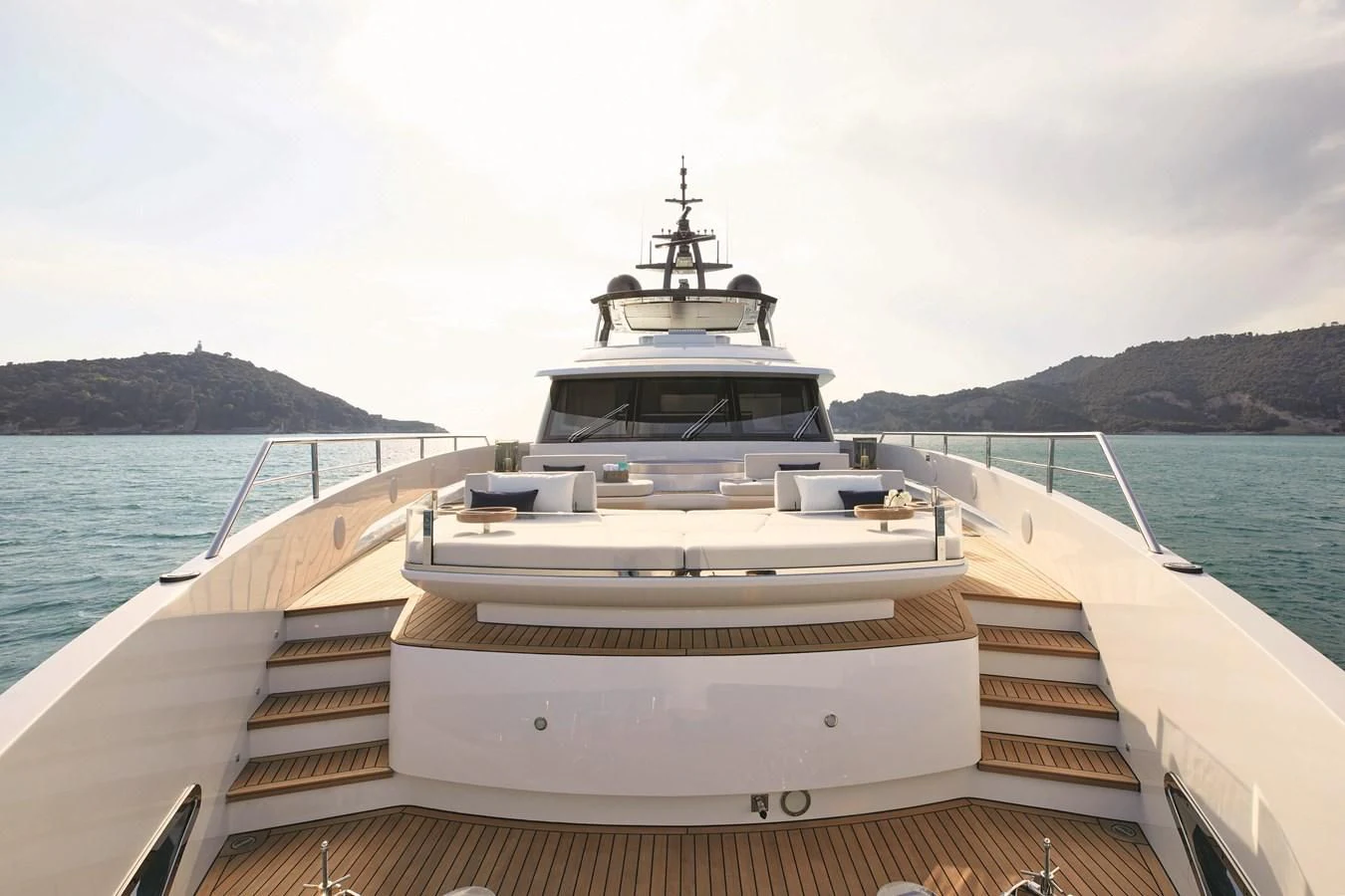 a boat on the water aboard R.DARENBEN Yacht for Sale