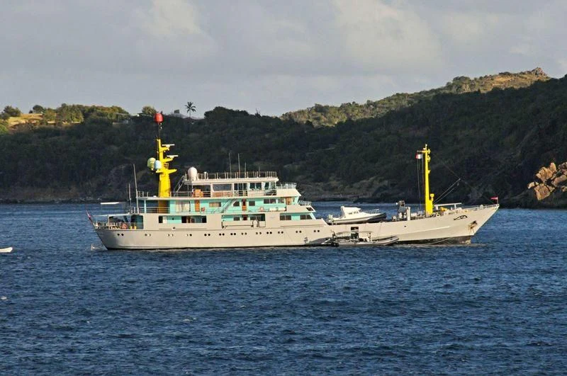 a boat on the water aboard MY BROTHER BRANCUSI Yacht for Sale