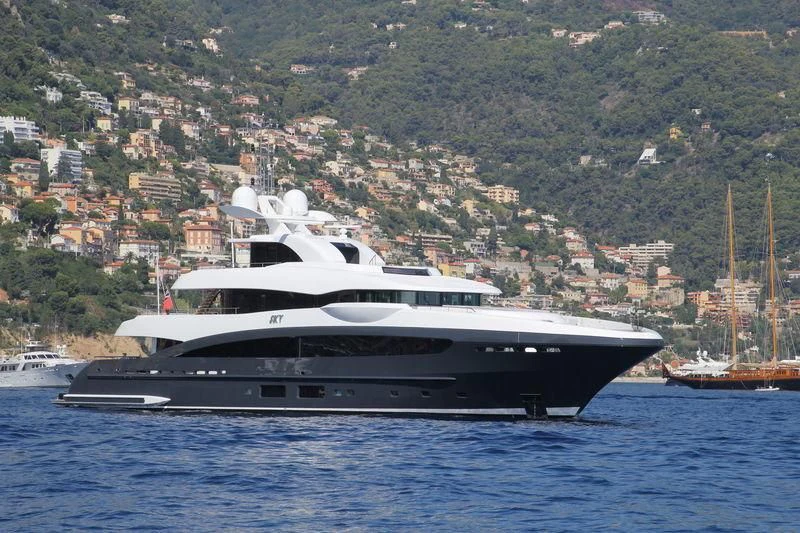 a boat on the water aboard TOTEM Yacht for Sale