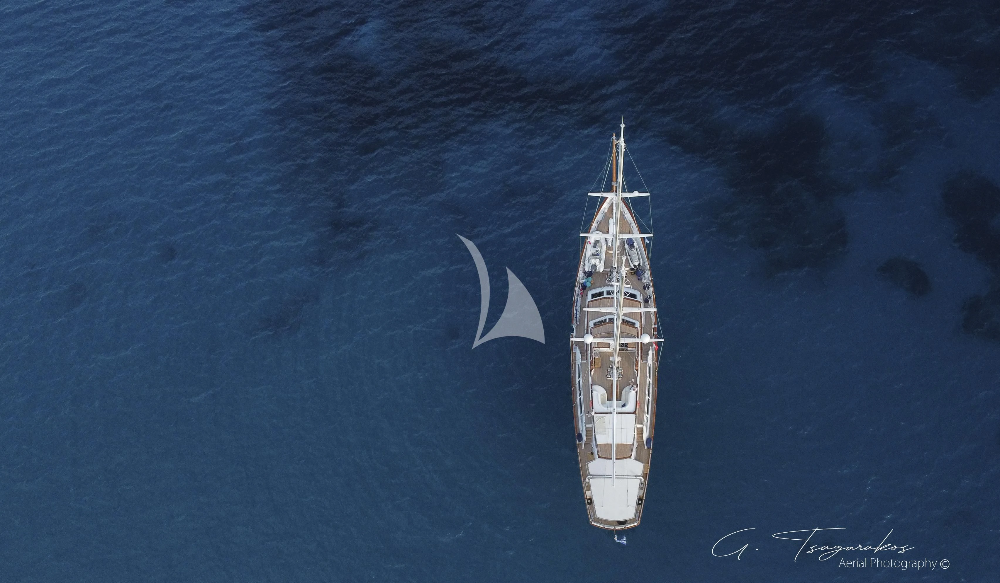 a space shuttle in the sky aboard ALTHEA Yacht for Sale