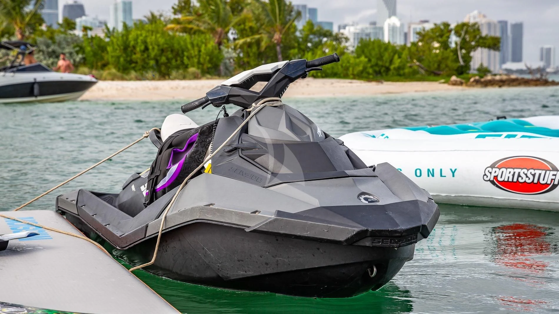a boat on the water aboard TRANQUILITY IV Yacht for Sale