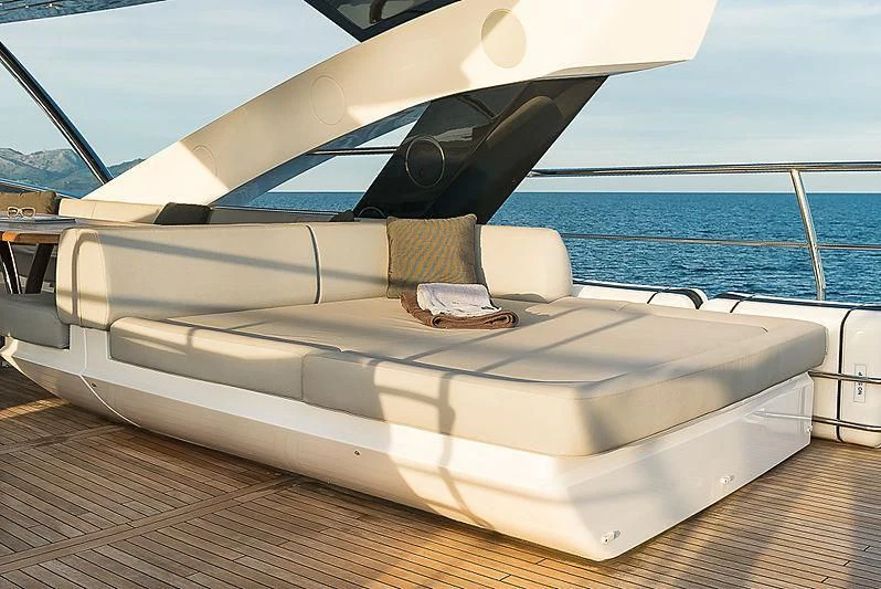 a boat on the water aboard RUSH X Yacht for Sale
