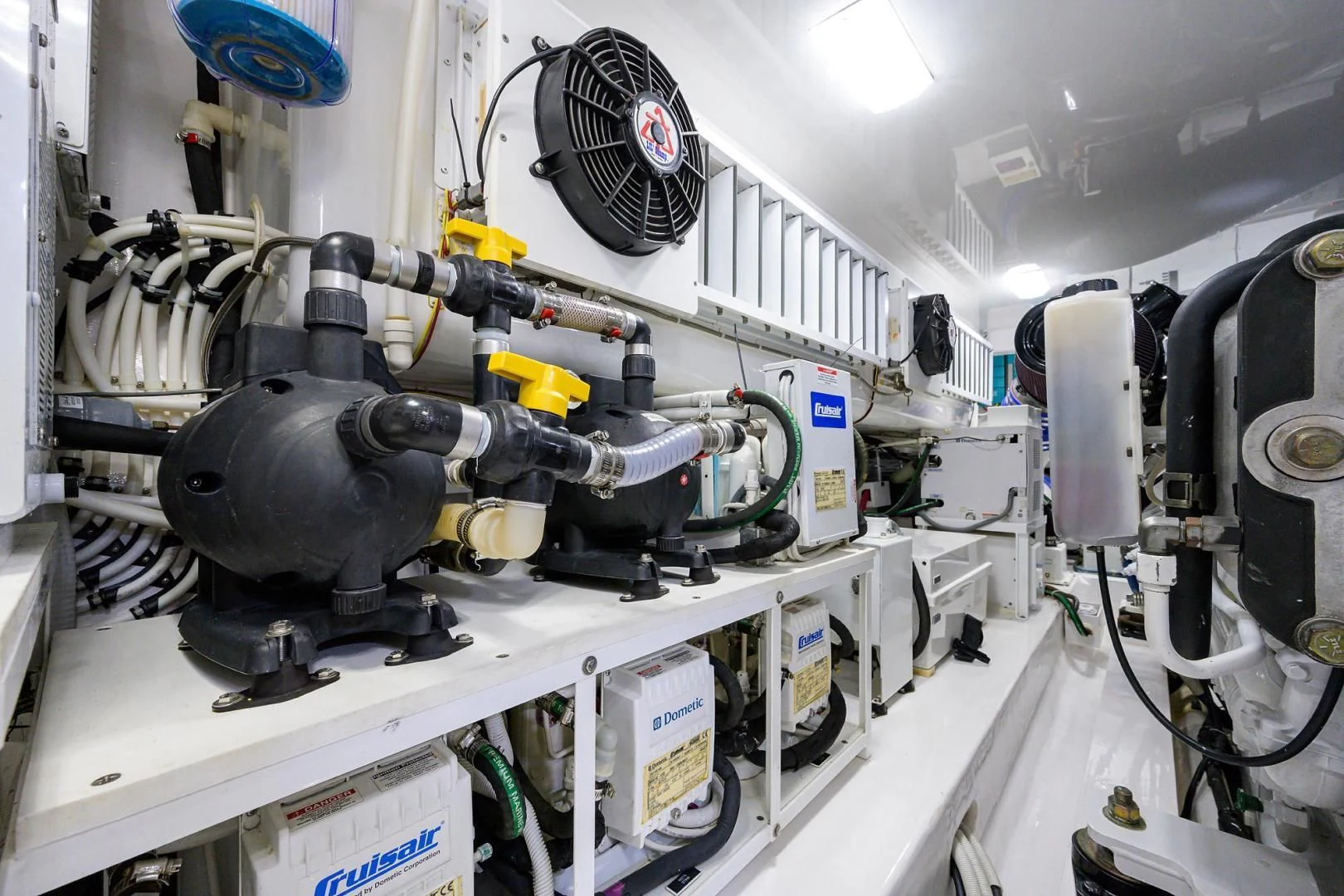 a machine with a large machine aboard TORO Yacht for Sale