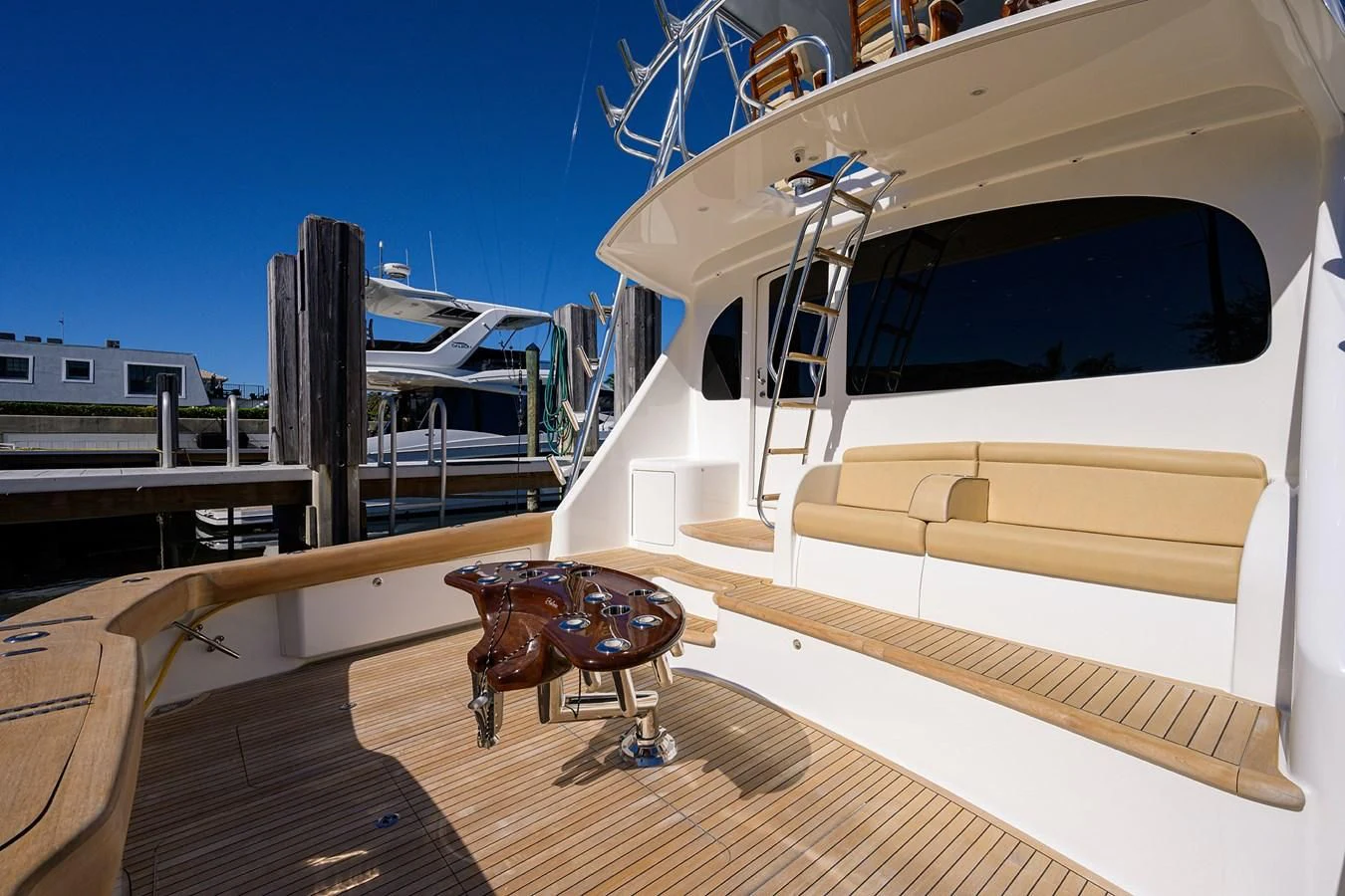 a boat on the water aboard TORO Yacht for Sale