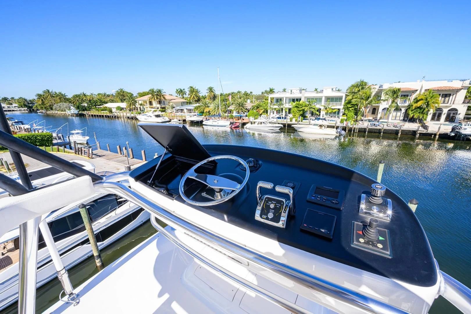 a boat on the water aboard TORO Yacht for Sale