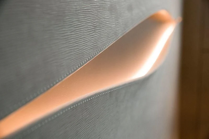 a close-up of a flag aboard VOLPINI 2 Yacht for Sale