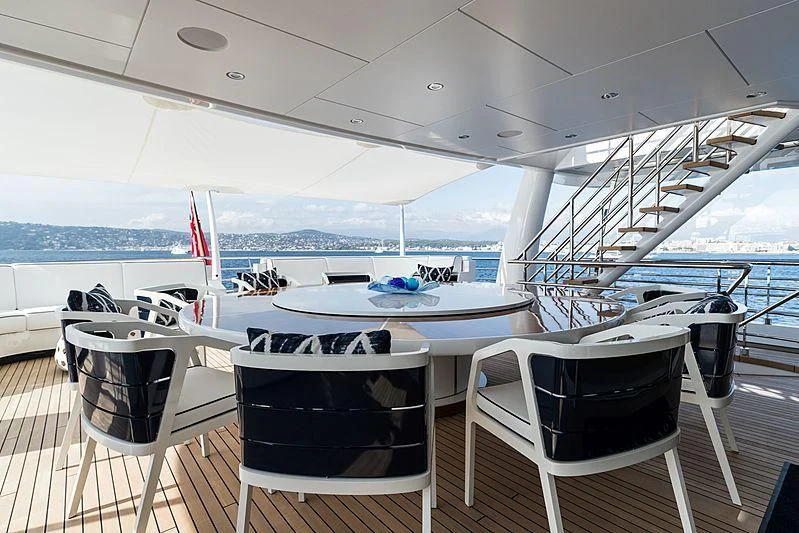 a boat on the water aboard VOLPINI 2 Yacht for Sale