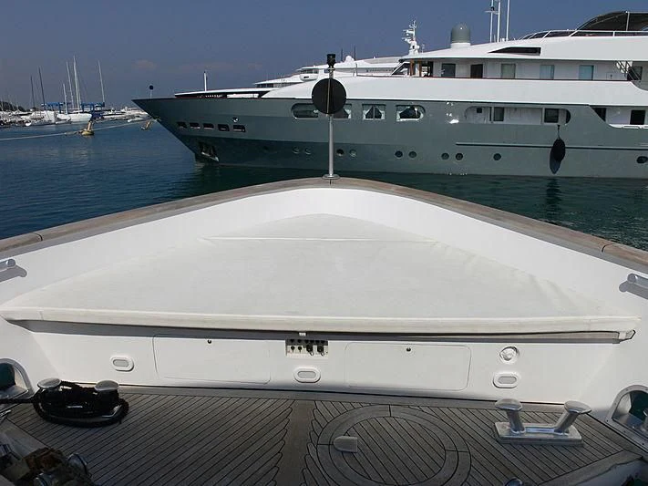 a large white boat in the water aboard SOFIA Y Yacht for Sale