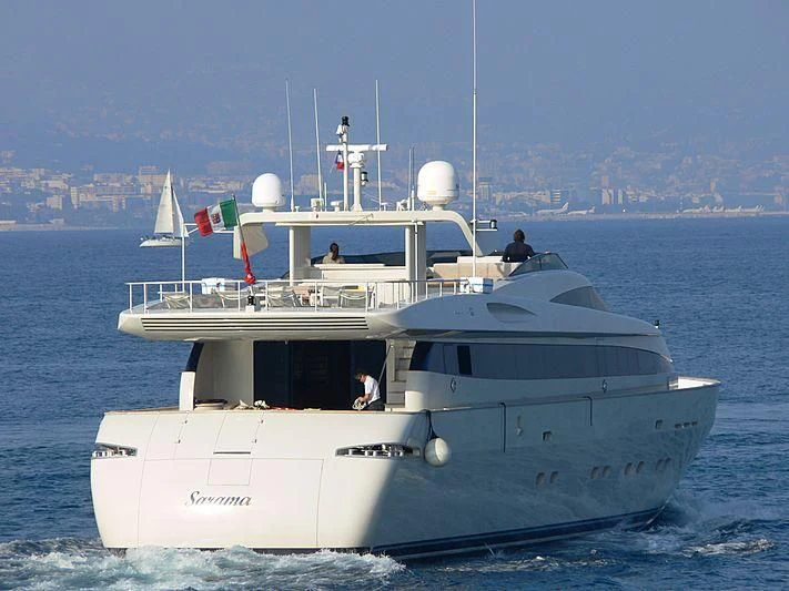 a boat on the water aboard SOFIA Y Yacht for Sale